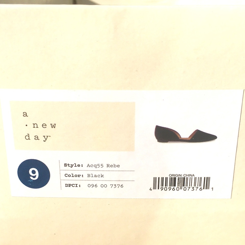 Black D’orsay Flats